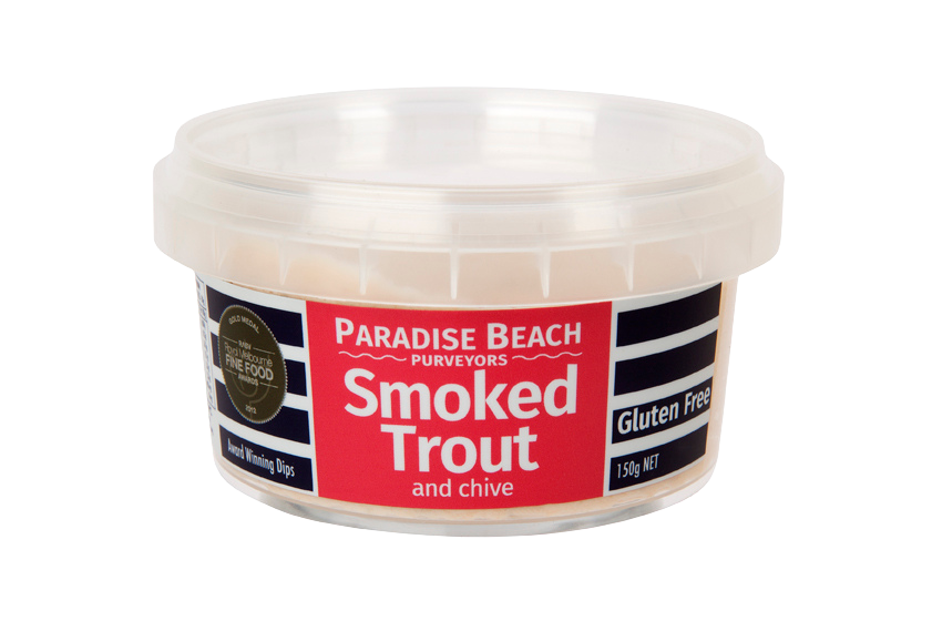 Paradise Beach Purveyors - Smoked Trout and Chive 150g