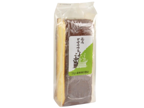 Plastic packaged Japanese cake