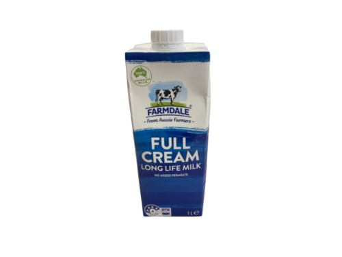 Farmdale Full Cream Long Life Milk - 1L Blue carton 