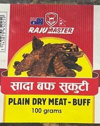Raju Master - Plain Dry Meat 100g and 200g