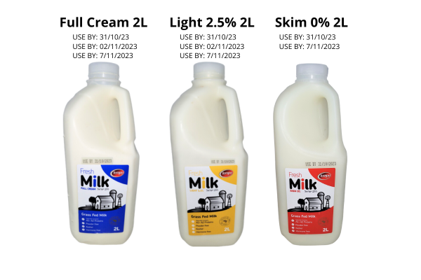 Tempo Foods - various Fresh Milk 2L