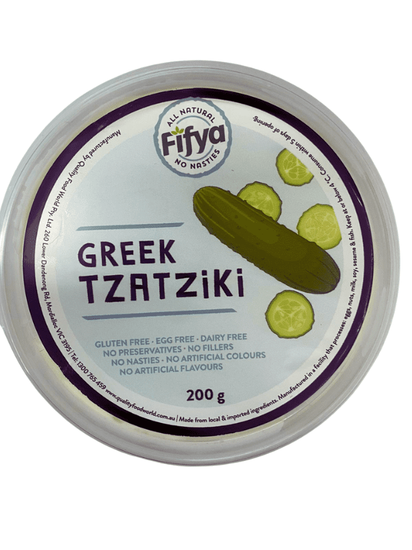 Quality Food World Pty Ltd - Fifya Greek Tzatziki 200g