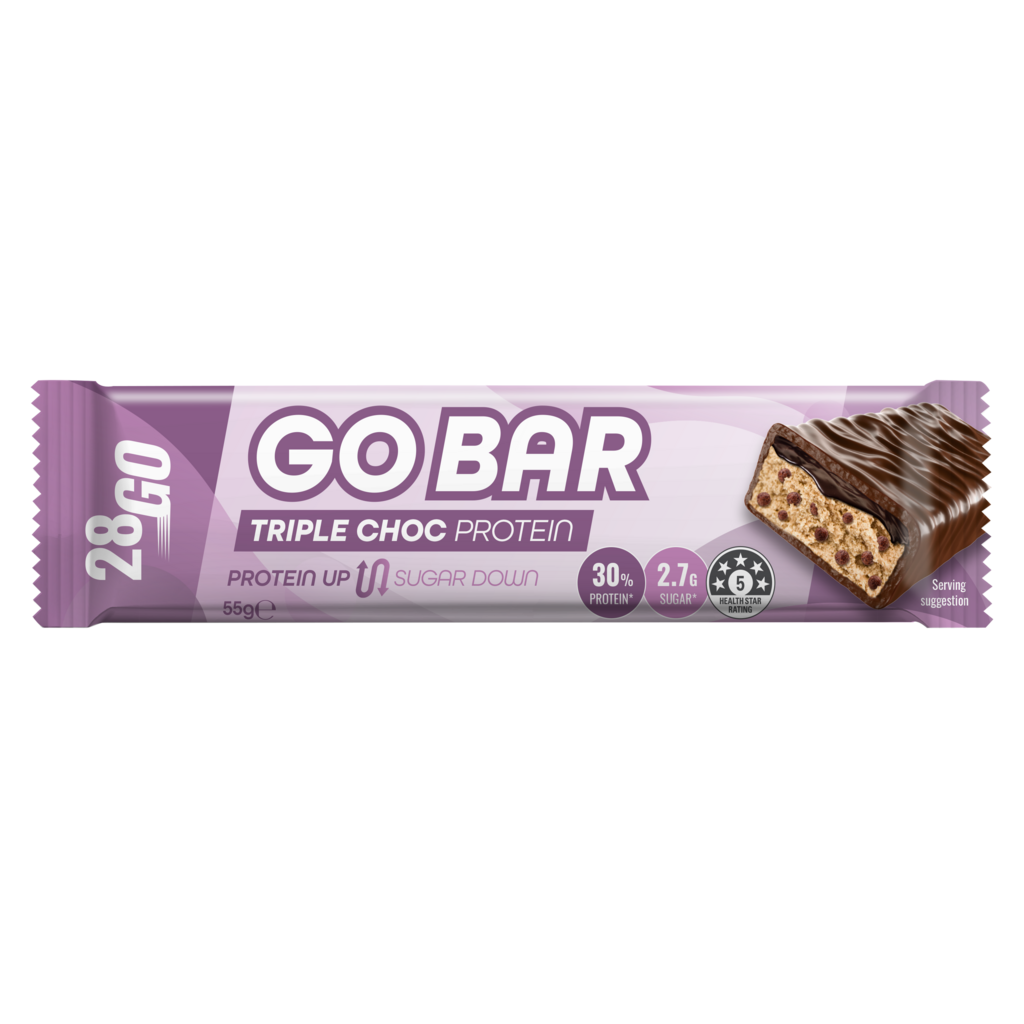 Arrotex Pharmaceuticals-28GO Go Bar - Triple Choc Protein 55g