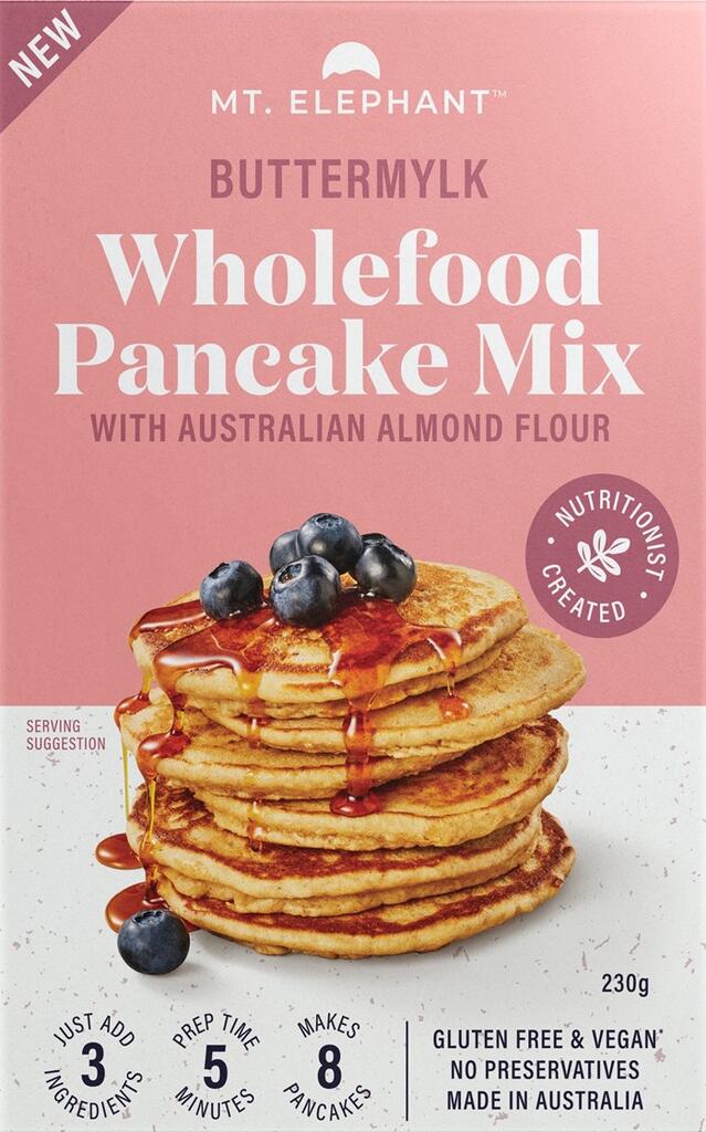 Elixinol Wellness (Byron Bay) Pty Ltd- Mt Elephant Buttermylk Wholefood Pancake ...