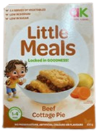 Patties Food Group - Little Meals Beef Cottage Pie 200g