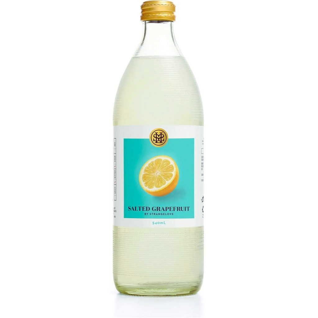 StrangeLove Beverage Company Salted Grapefruit Soft Drink 540ml