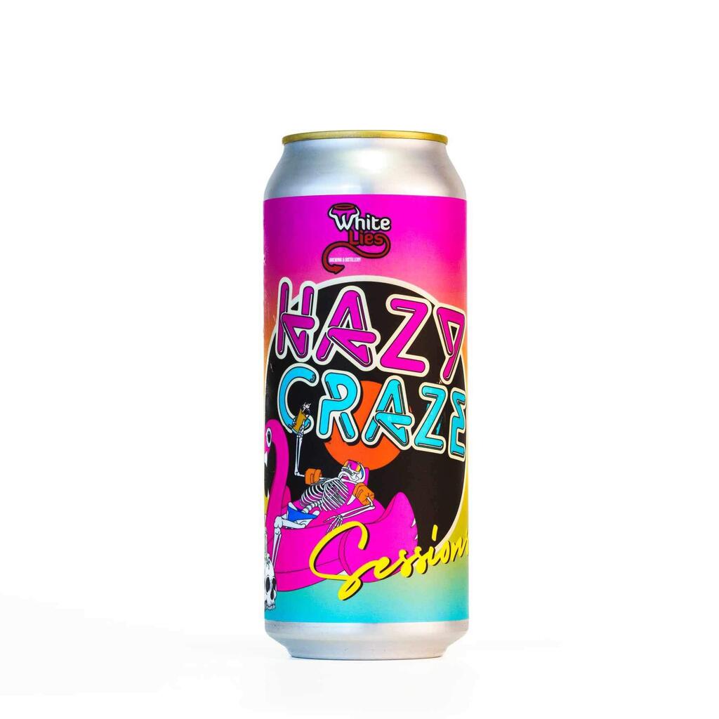 White Lies Brewing Company - Hazy Craze Sessions, 500mL