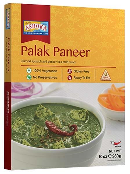 Indya Foods Pty Ltd- Ashoka Palak Paneer 280g