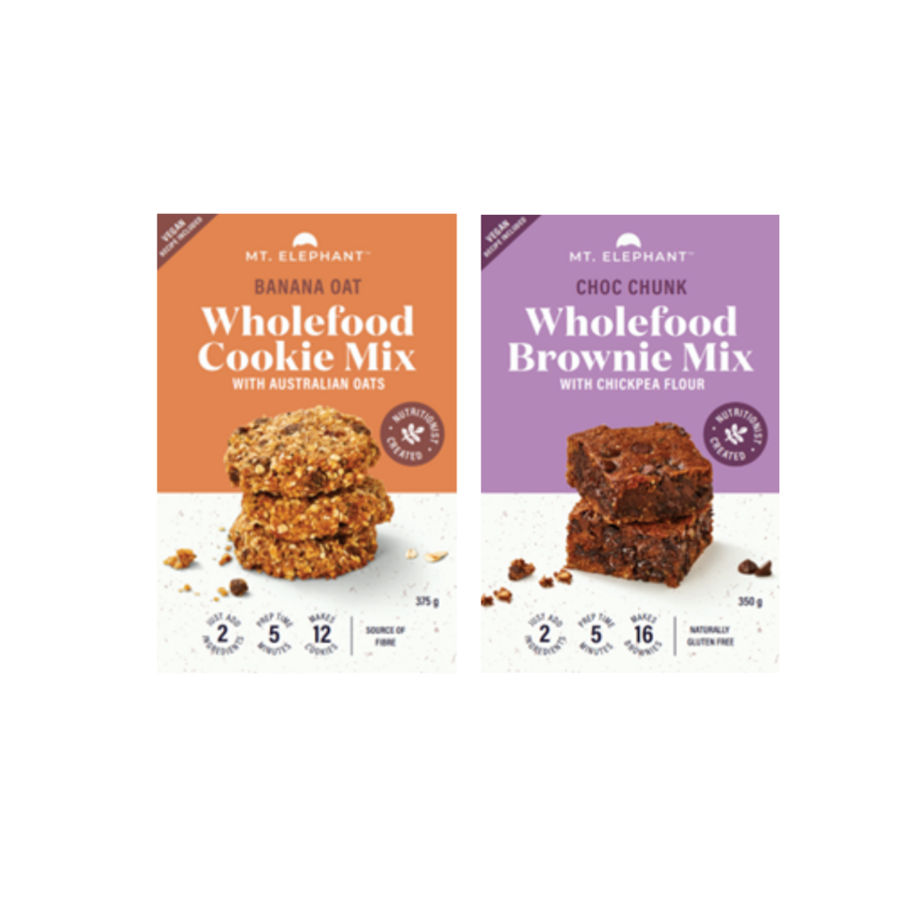 Elixinol Wellness (Byron Bay) Pty Ltd - Mt Elephant Banana Oat Wholefood Cookie ...