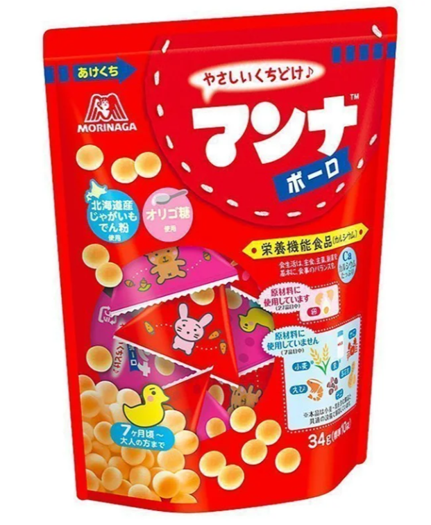 Jun Pacific Corporation Pty Ltd -Morinaga Manna Bolo 34g