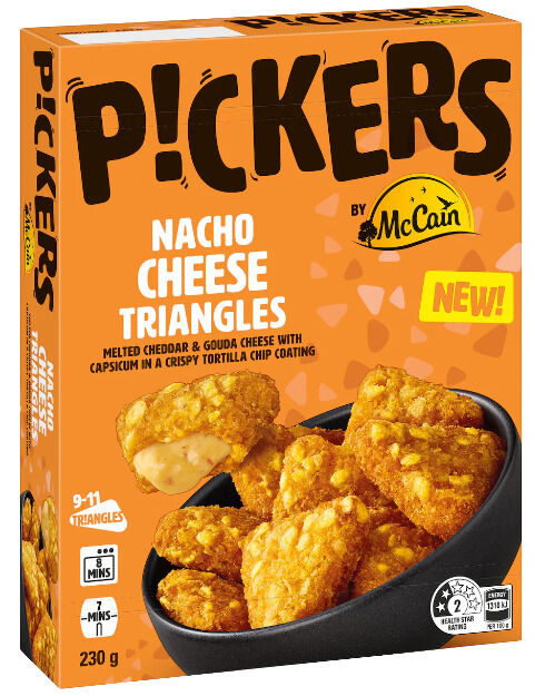 McCain Foods - Pickers Nacho Cheese Triangles 230g