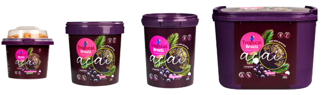 Tropical Brazil Pty Ltd - Acai with Guarana, Acai Guarana (acai cream with grano...
