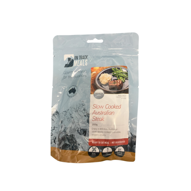 On Track Meals Pty Ltd - Slow Cooked Australian Steak 200g
