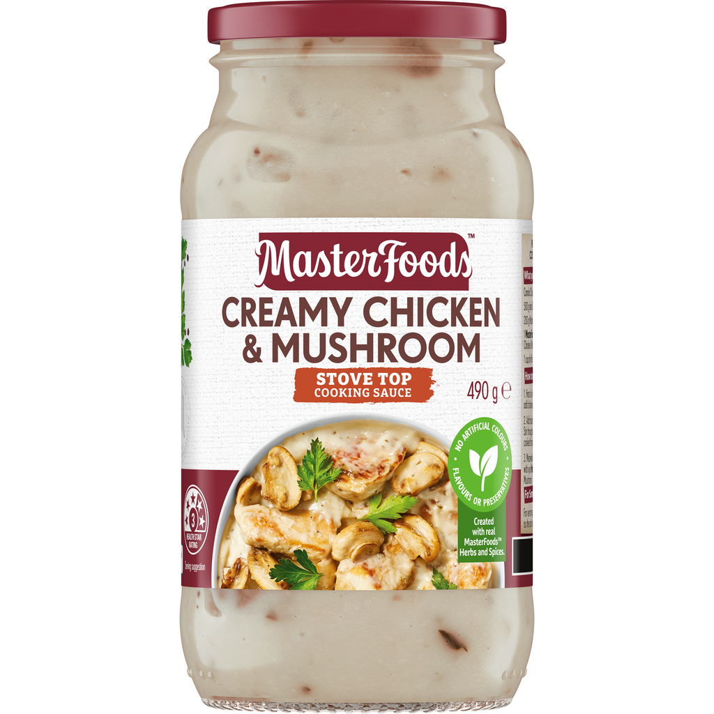UPDATED 26.02.25 | Mars Australia Pty Ltd - MasterFoods Creamy Chicken & Mushroo...