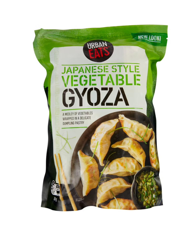 Aldi Stores - Urban Eats Japanese Style Vegetable Gyoza 750g
