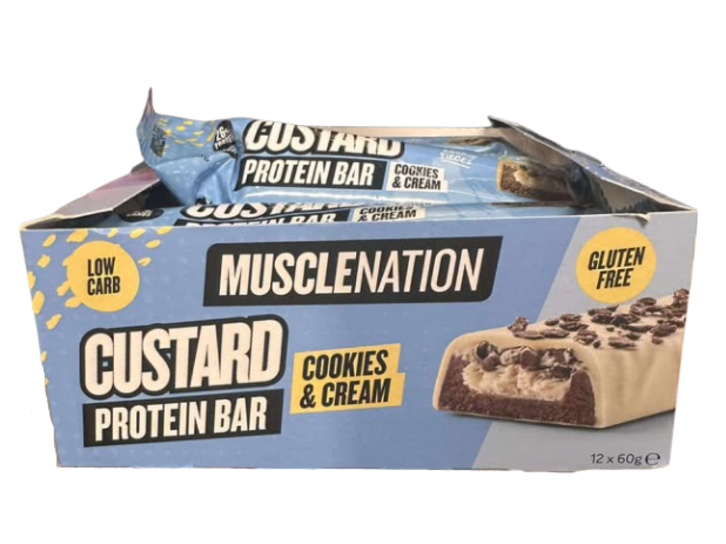 UPDATED 31.10.2025 | Muscle Nation Supplements Pty Ltd - Custard Protein Bar Coo...