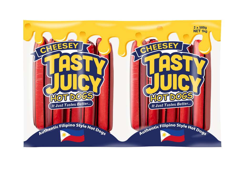 PBLNT Pty Ltd - Tasty Juicy Cheesey Filipino Hot Dogs (2 x 500g)